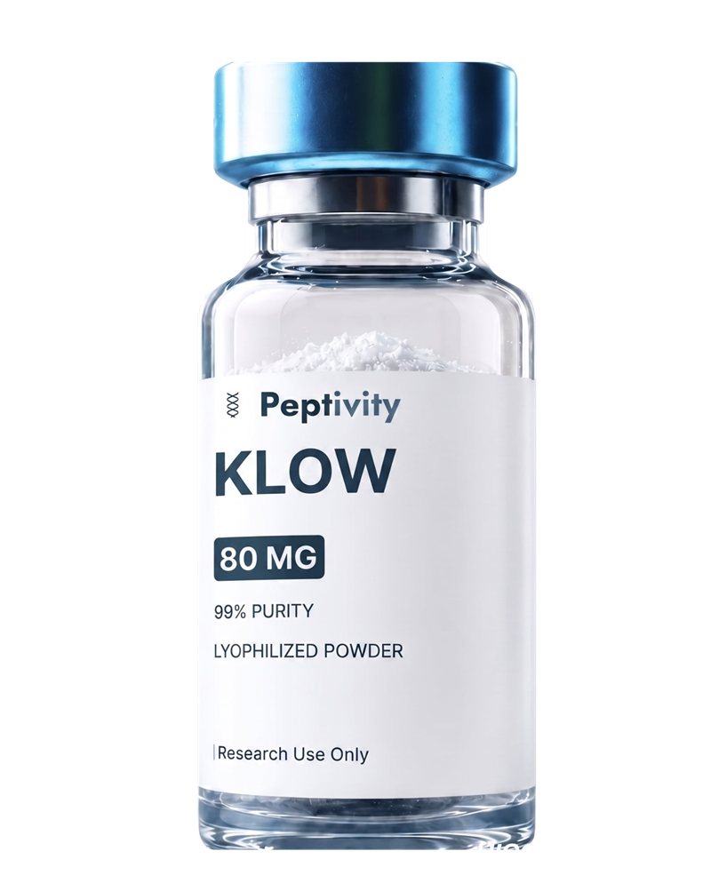 Peptivity KLOW Blend vial