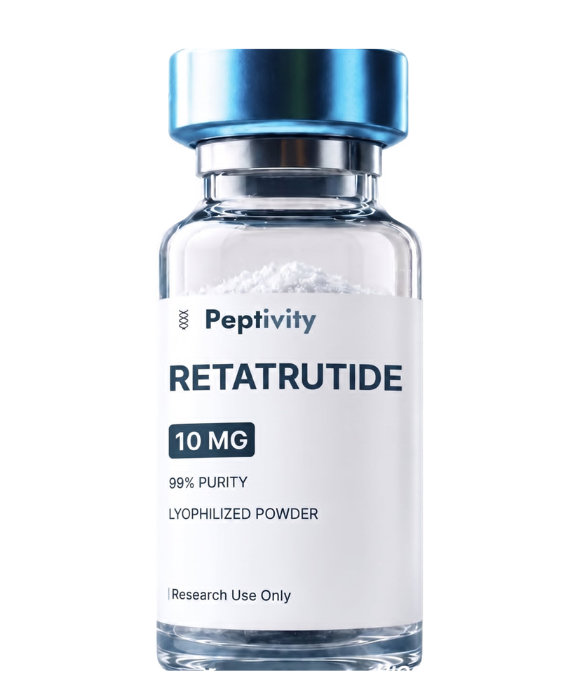 Peptivity Retatrutide vial