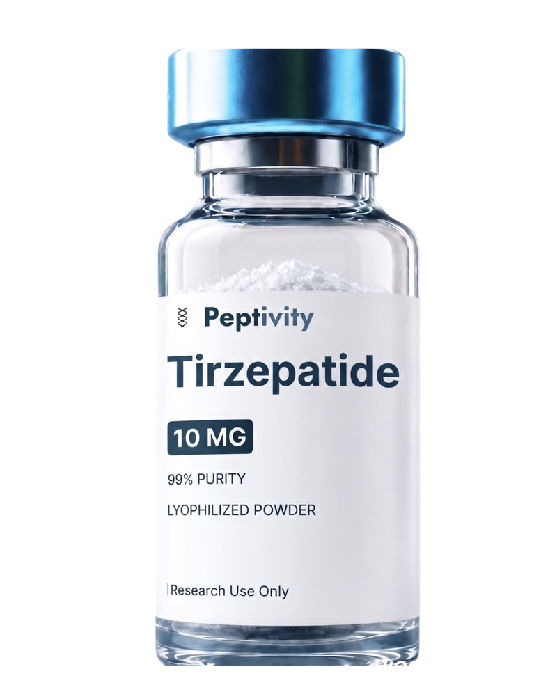 Peptivity Tirzepatide vial